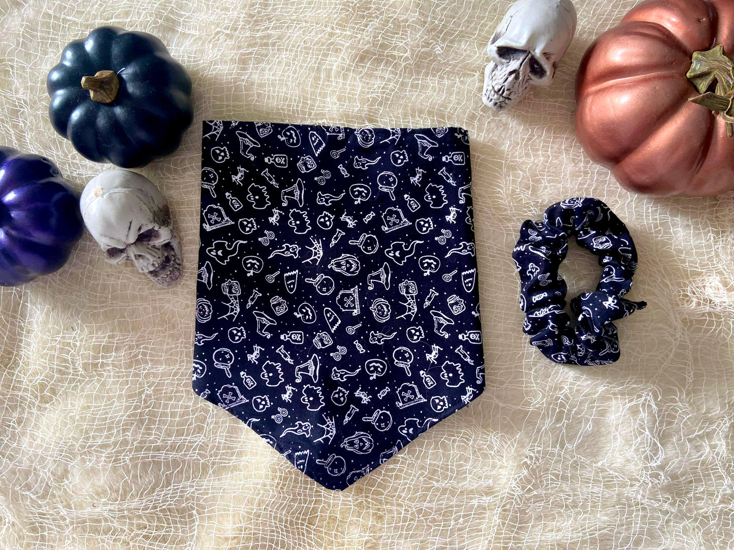 2023 Halloween Pet Bandanas