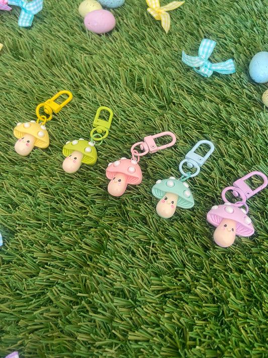 Mushroom Collar Charms | Pet Accessories