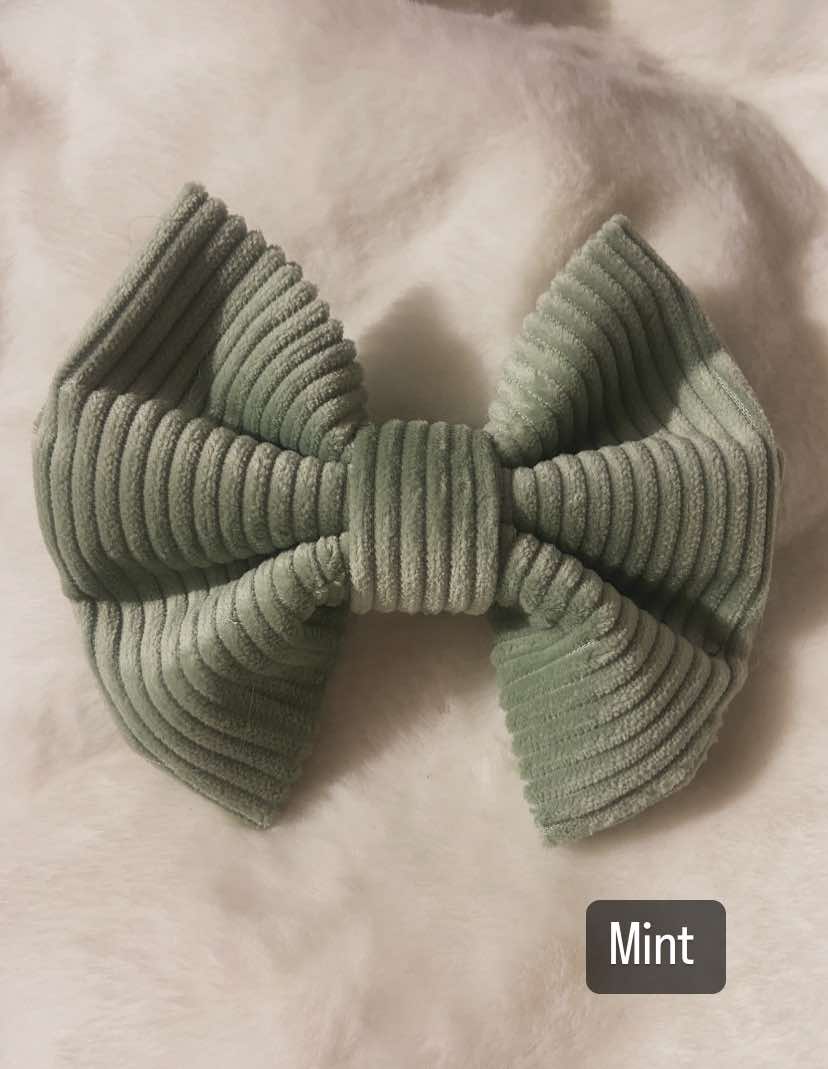 Cozy Cord Bow | Pet Bow Tie