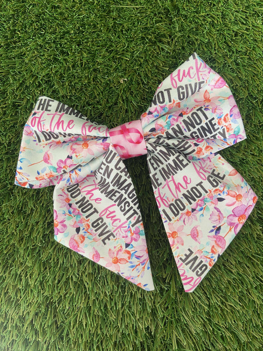 Breast Cancer Awareness - Sailor Bow Zero F@#ks
