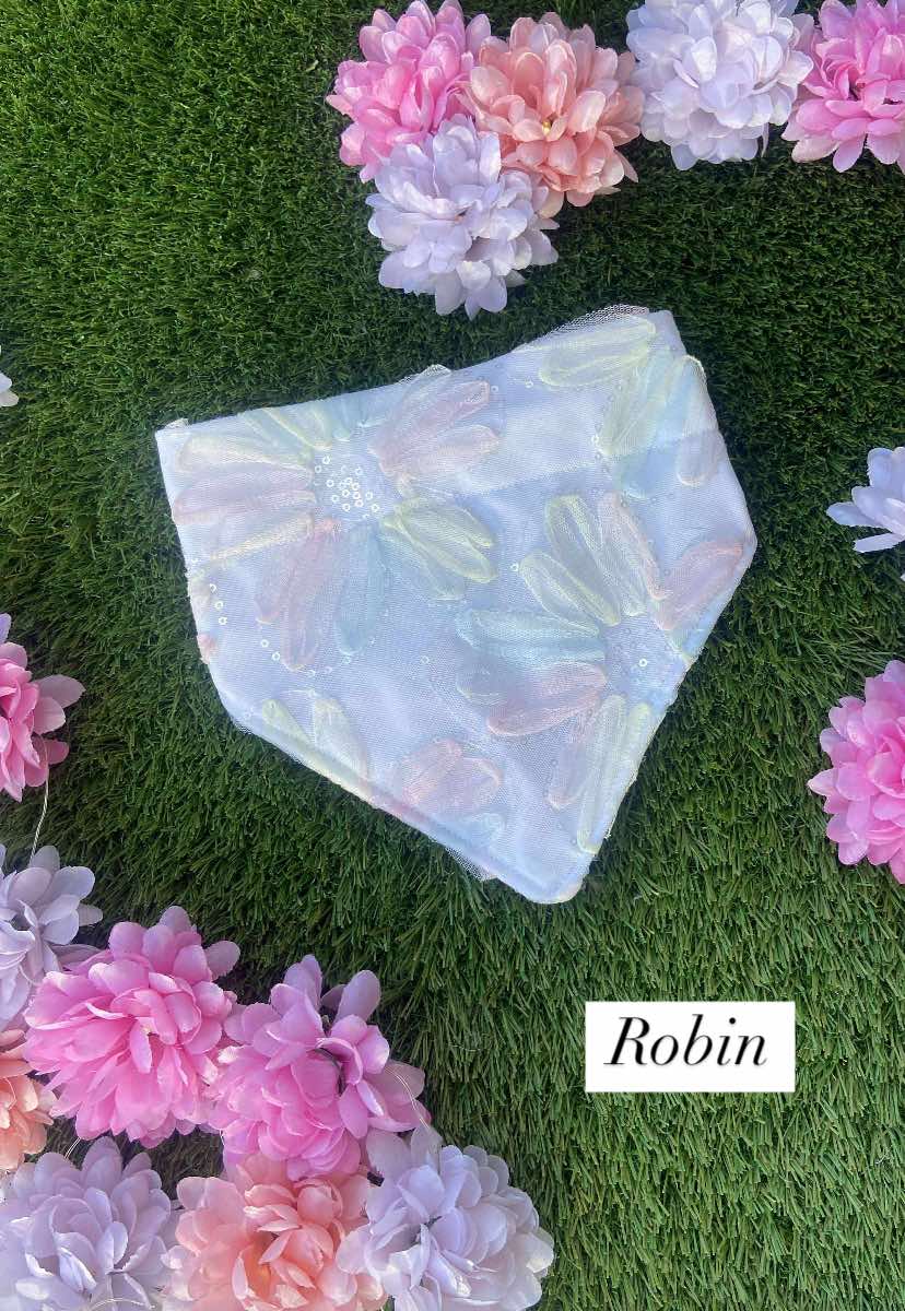 Wild Spring Over the Collar Pet Bandanna