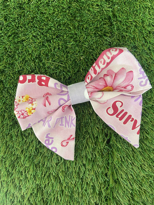 Breast Cancer Awareness - Sailor Bow Stronger than Cancer