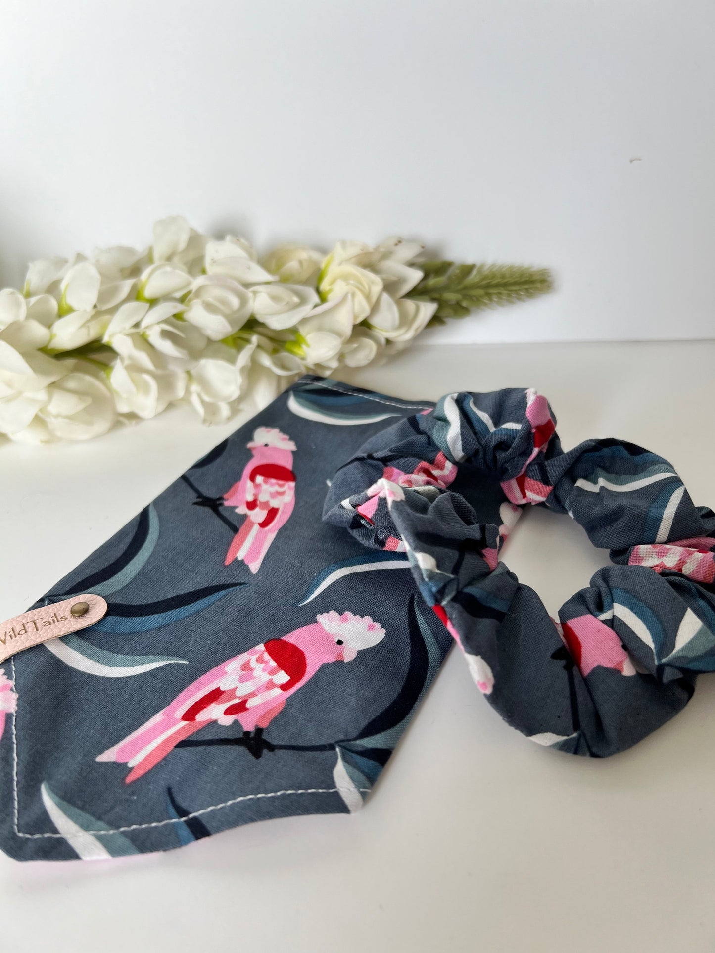 Flaming Galah Pet Bandanna