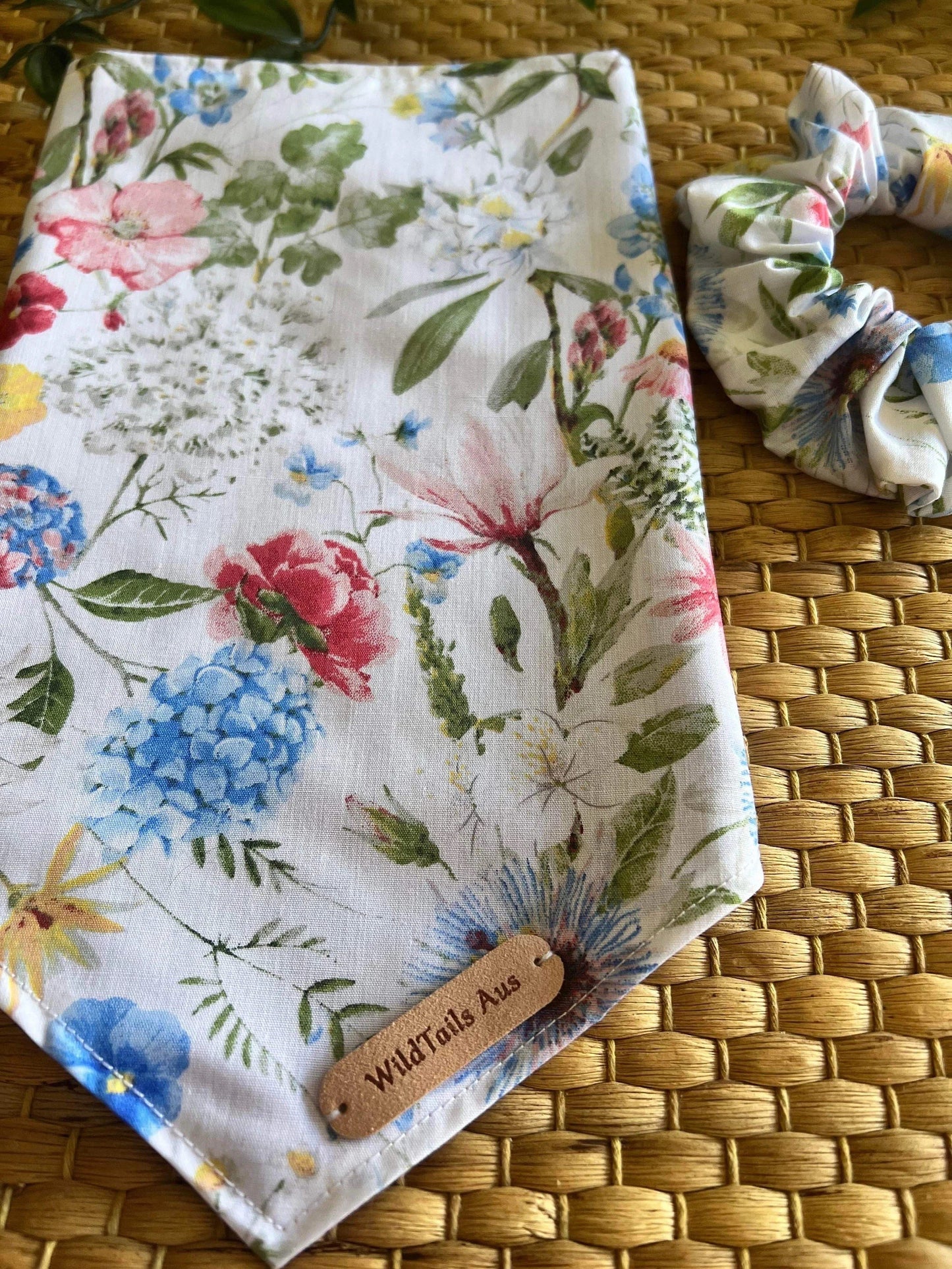 Frost Flower Pet Bandanna