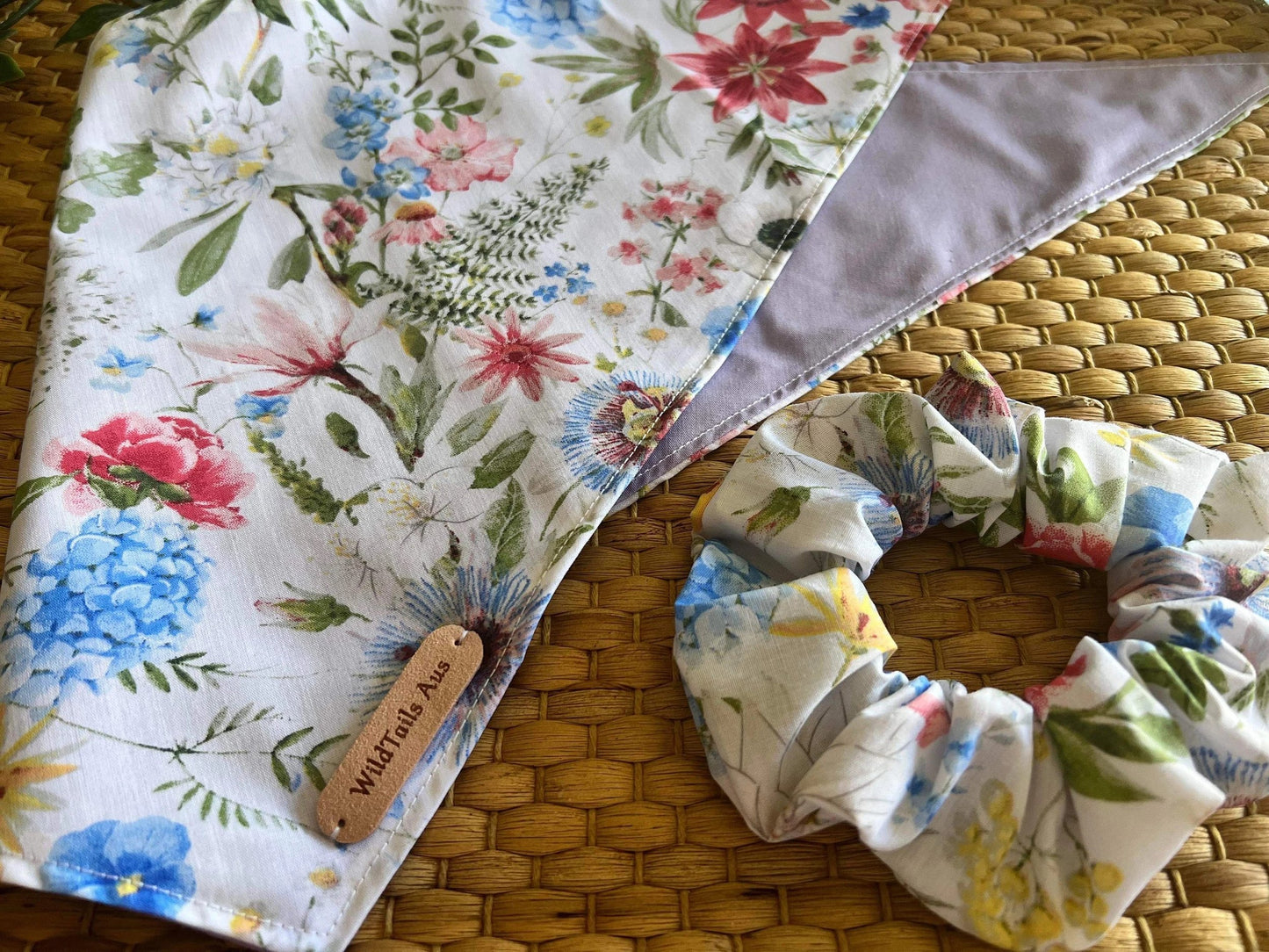 Frost Flower Pet Bandanna