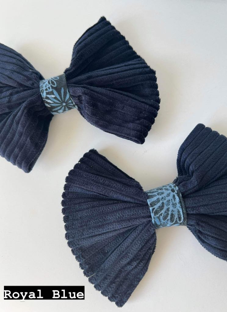 Cozy Cord Bow | Pet Bow Tie