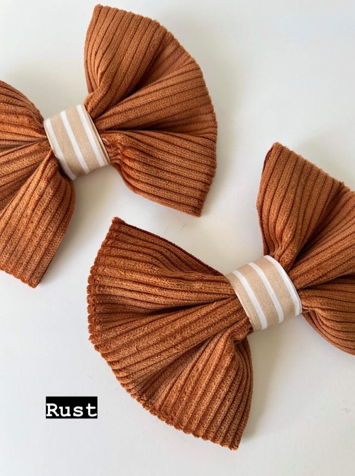 Cozy Cord Bow | Pet Bow Tie