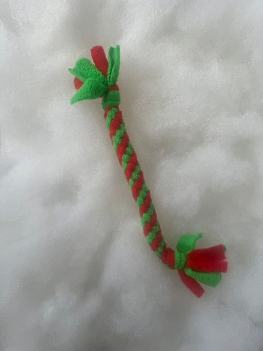 Christmas Handmade Dog Tug Toy