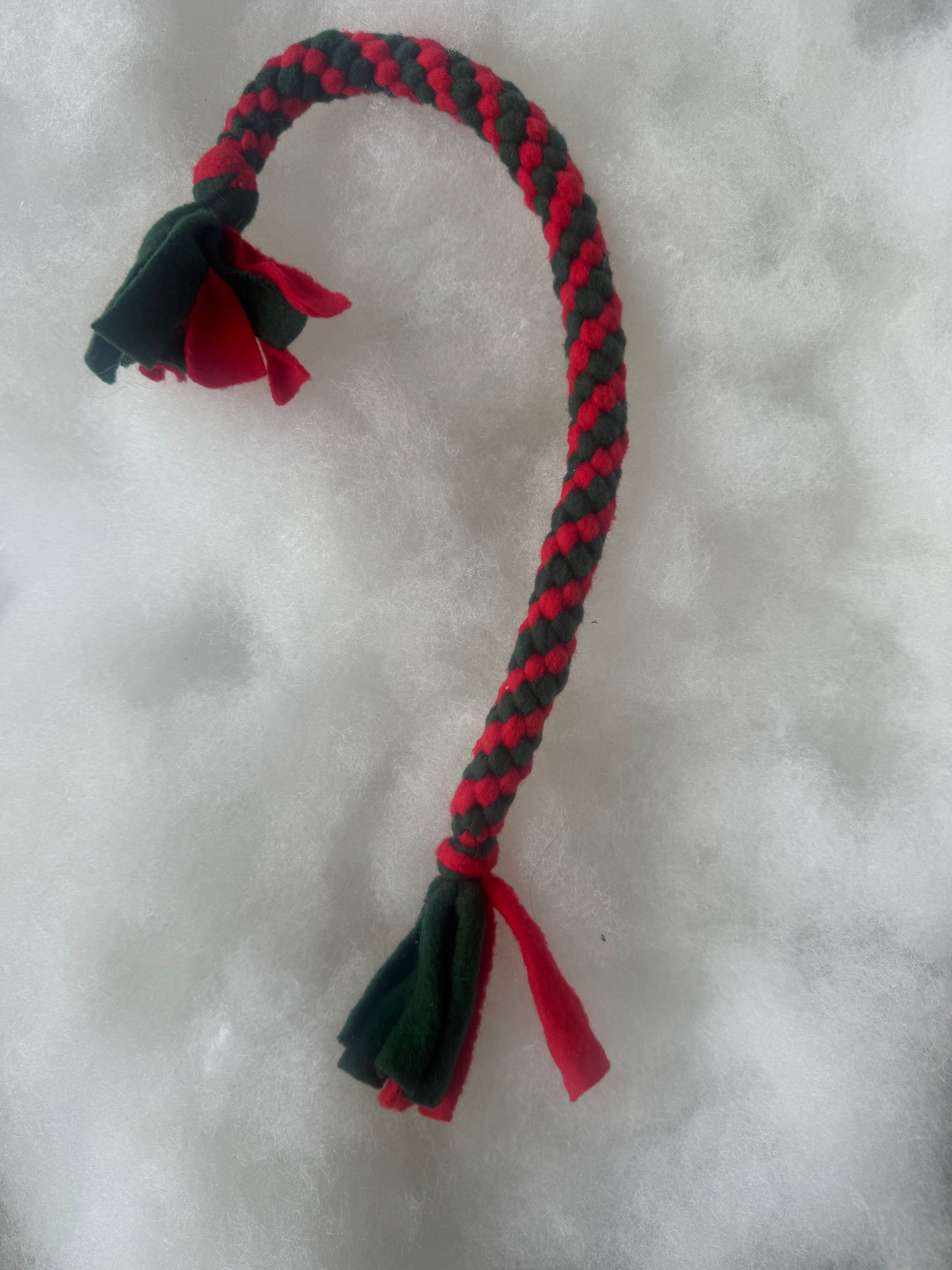 Christmas Handmade Dog Tug Toy