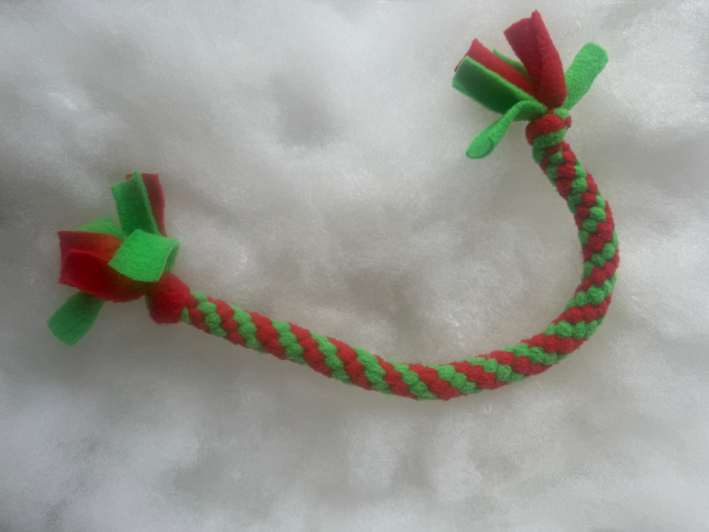 Christmas Handmade Dog Tug Toy