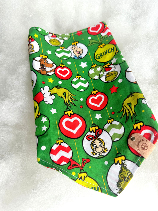 Grinch Christmas Bandanas