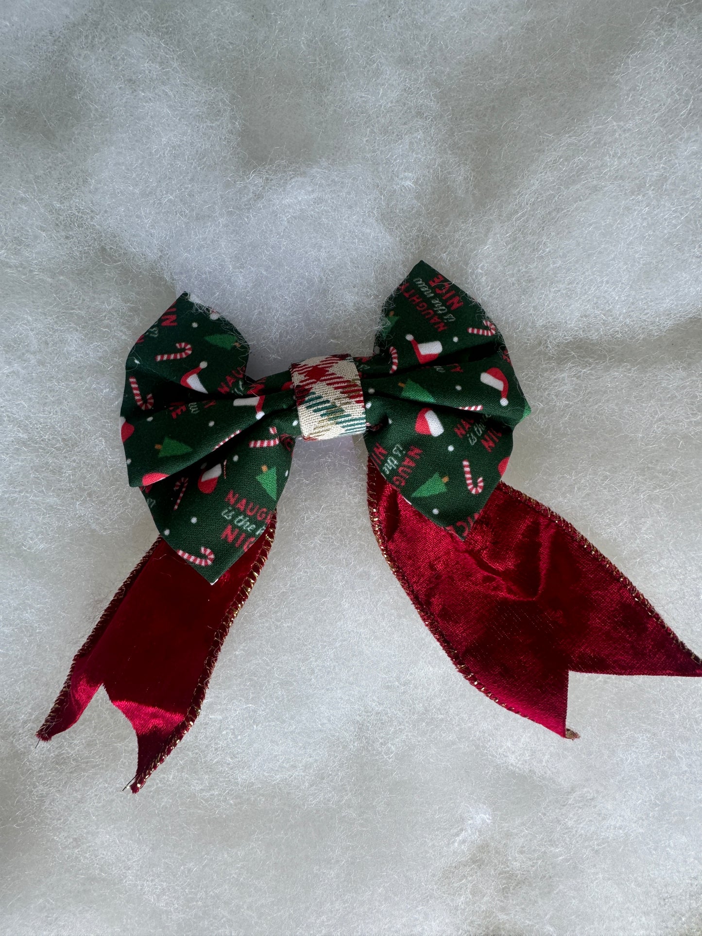 Christmas Sailor Bow | Pet Bow Tie