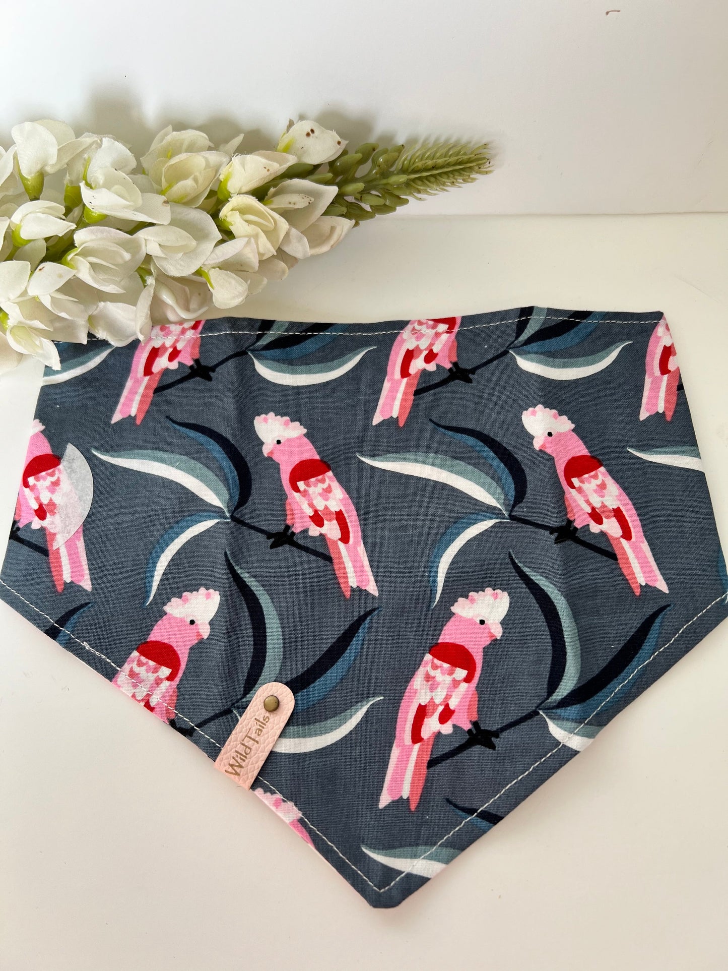 Flaming Galah  Pet Bandanna