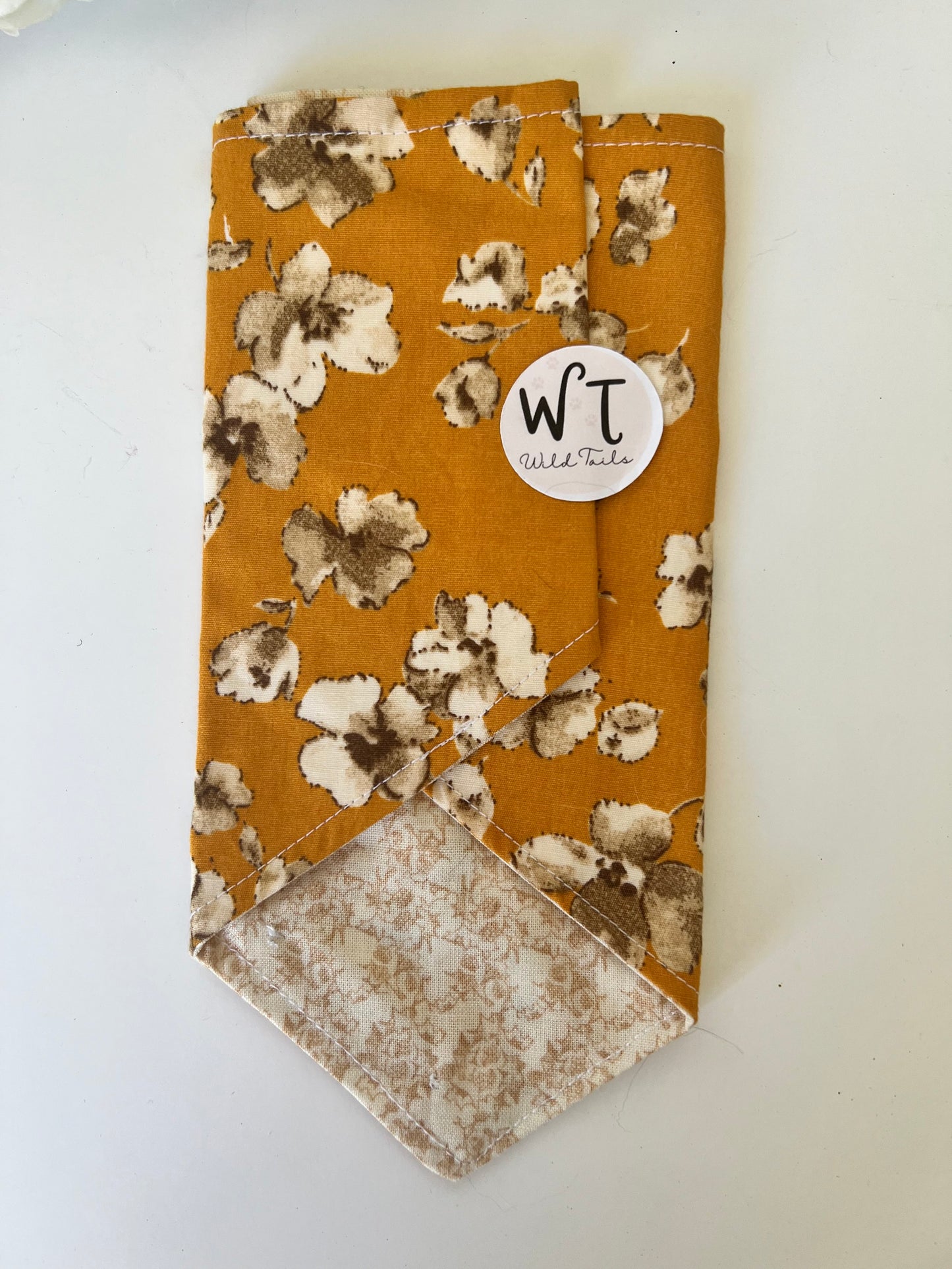 Mustard fields Pet Bandanna