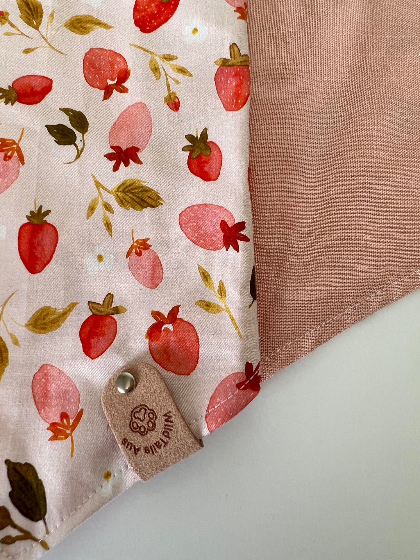 Strawberry Kisses Pet Bandanna