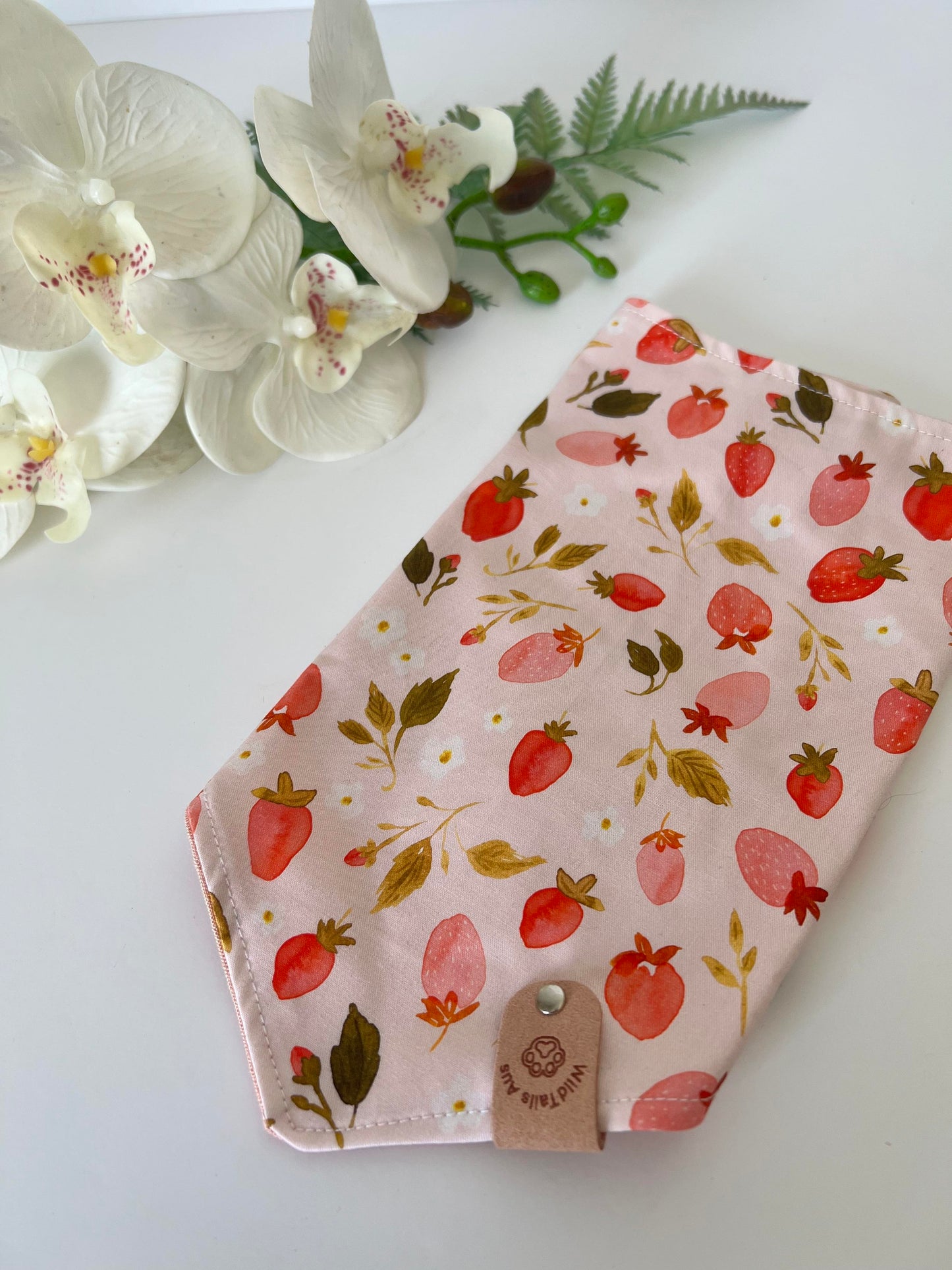 Strawberry Kisses Pet Bandanna