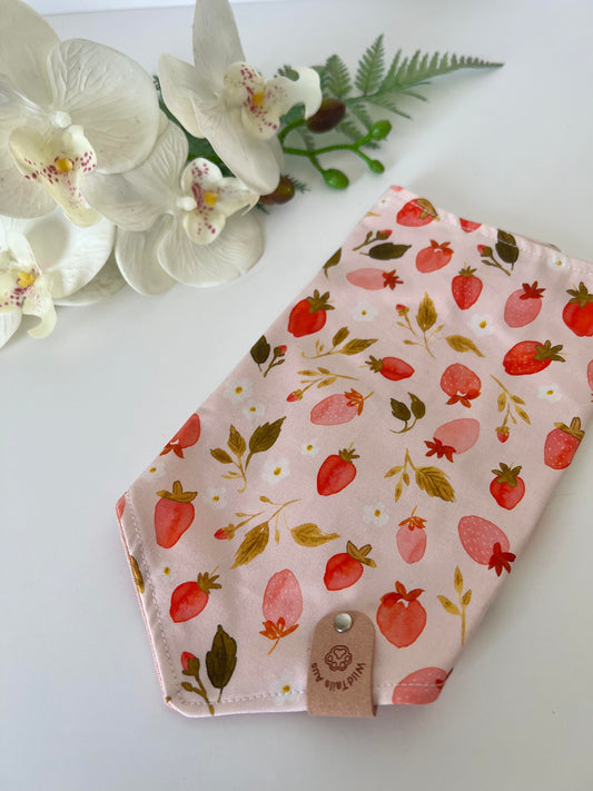 Strawberry Kisses Pet Bandanna